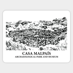 Casa Malpaís Archaeological Park and Museum Sticker